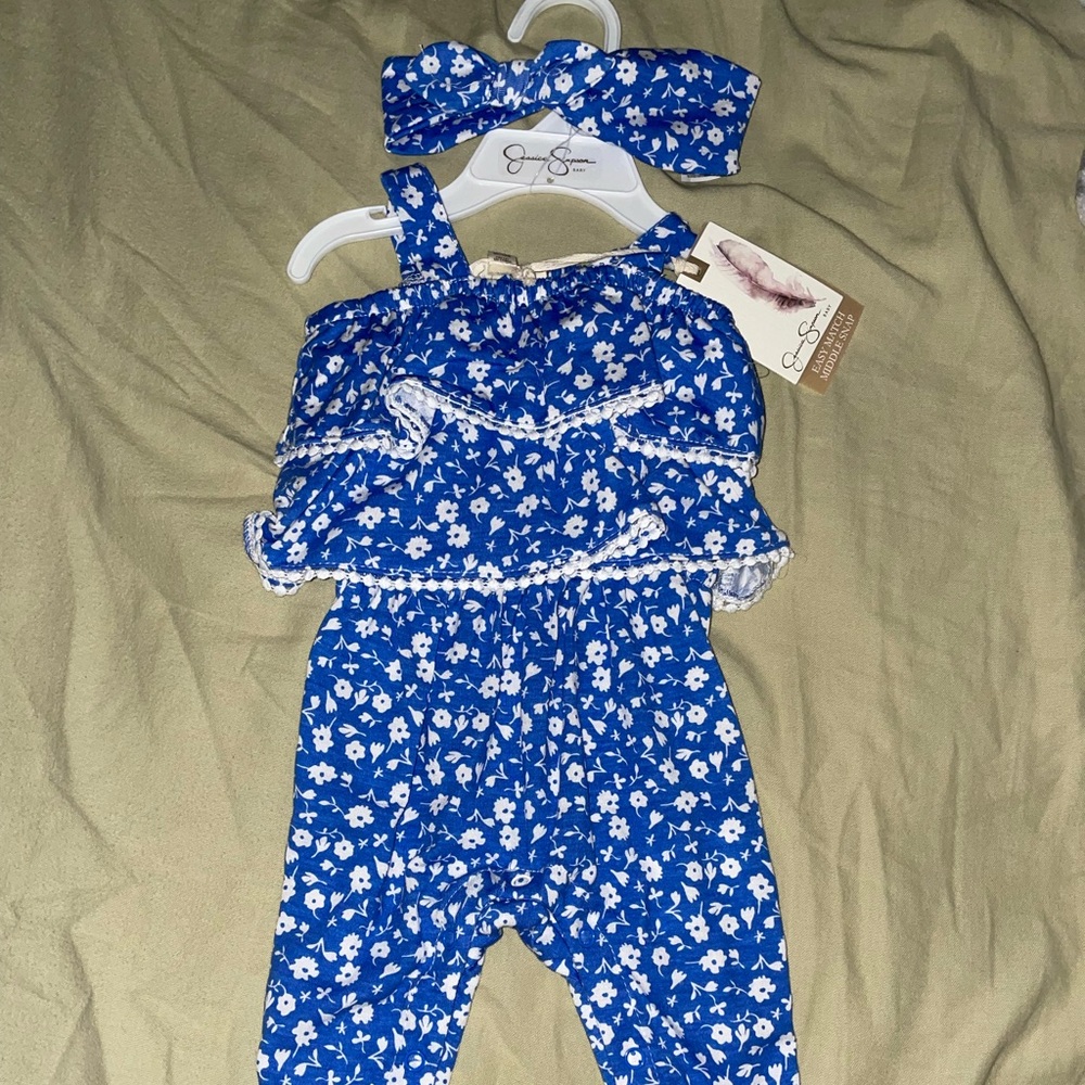 Romper with headband